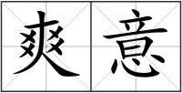 爽意