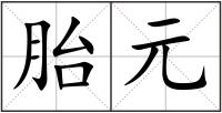 胎元