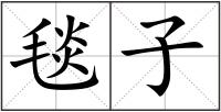 毯子