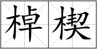 棹楔